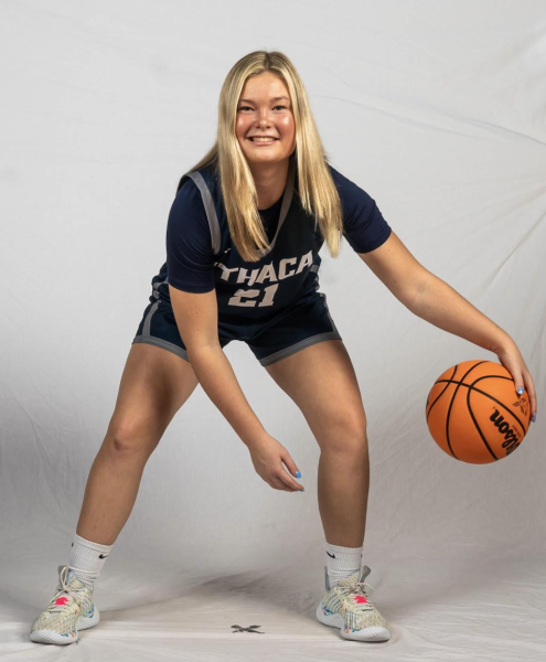 2023 SHS graduate Grace McNamara currently plays basketball for Ithaca College